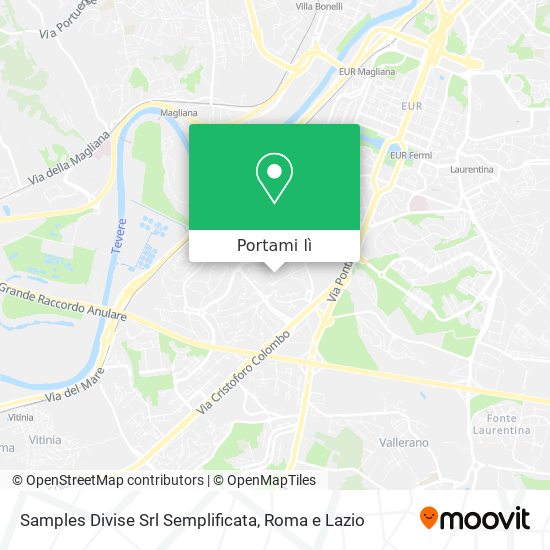 Mappa Samples Divise Srl Semplificata