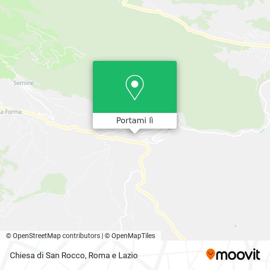 Mappa Chiesa di San Rocco