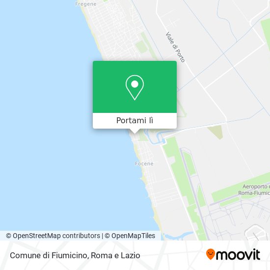 Mappa Comune di Fiumicino