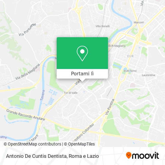Mappa Antonio De Cuntis Dentista
