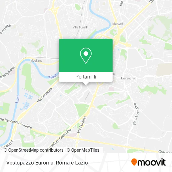 Mappa Vestopazzo Euroma