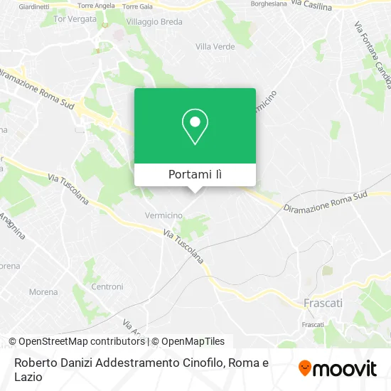 Mappa Roberto Danizi Addestramento Cinofilo