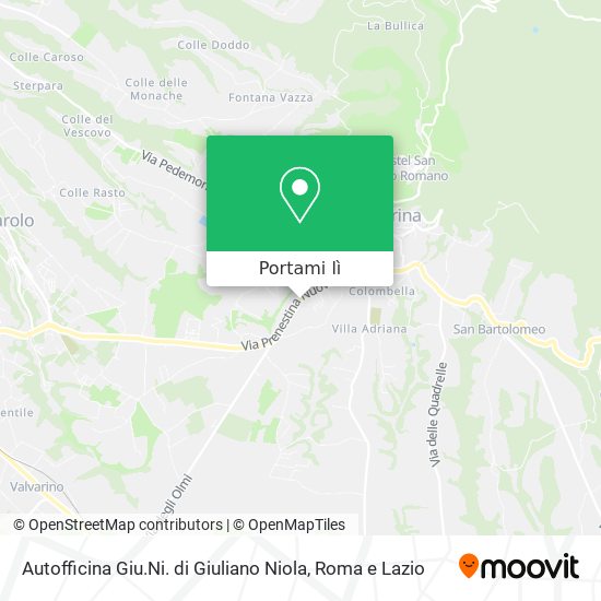 Mappa Autofficina Giu.Ni. di Giuliano Niola