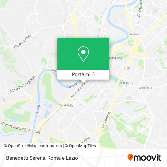 Mappa Benedetti Serena