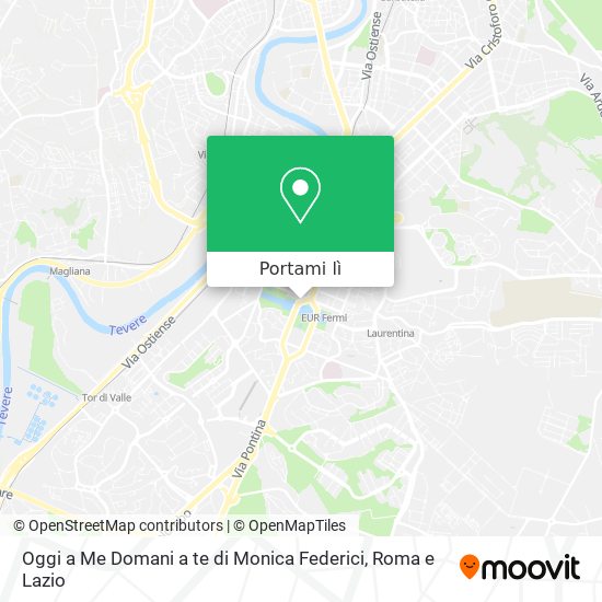 Mappa Oggi a Me Domani a te di Monica Federici