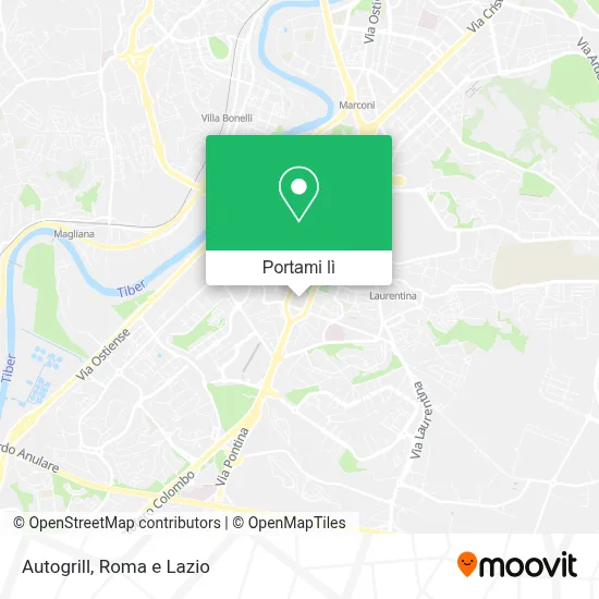Mappa Autogrill