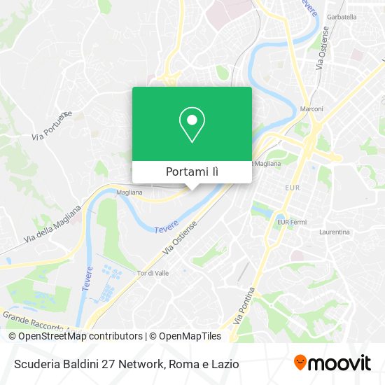 Mappa Scuderia Baldini 27 Network