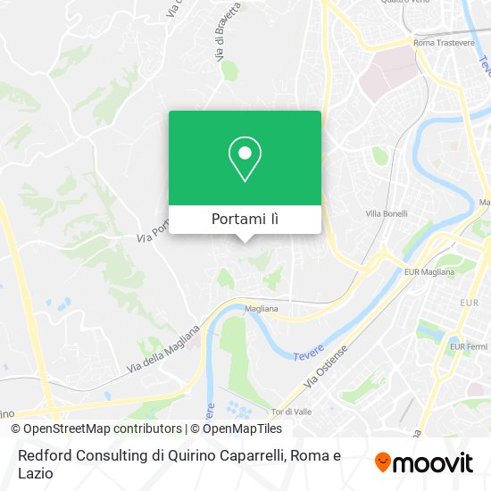 Mappa Redford Consulting di Quirino Caparrelli