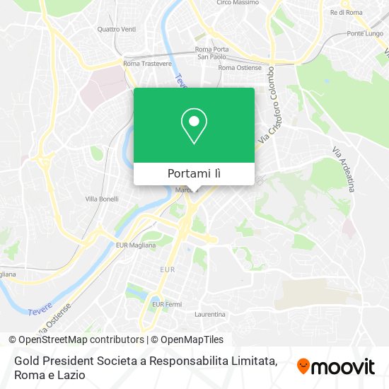 Mappa Gold President Societa a Responsabilita Limitata