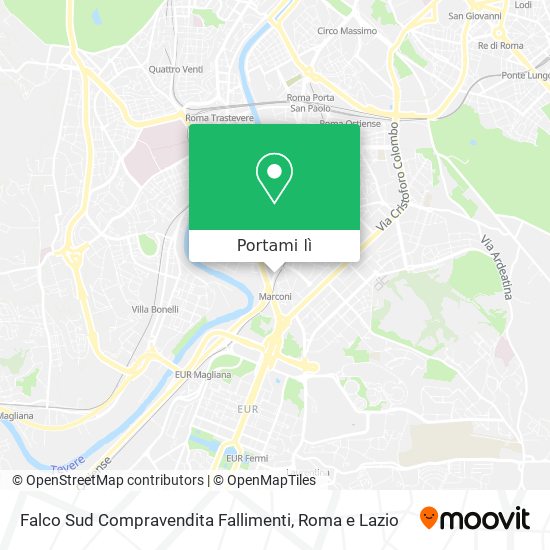 Mappa Falco Sud Compravendita Fallimenti