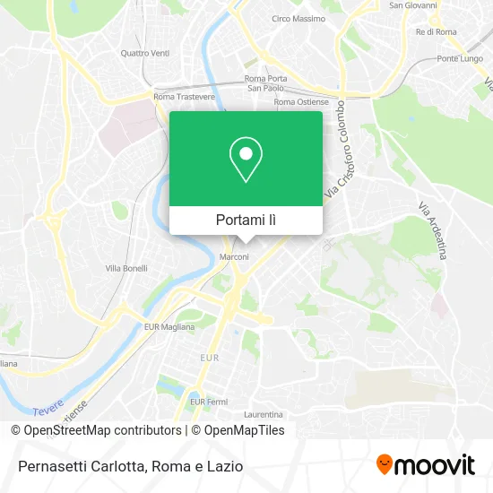 Mappa Pernasetti Carlotta