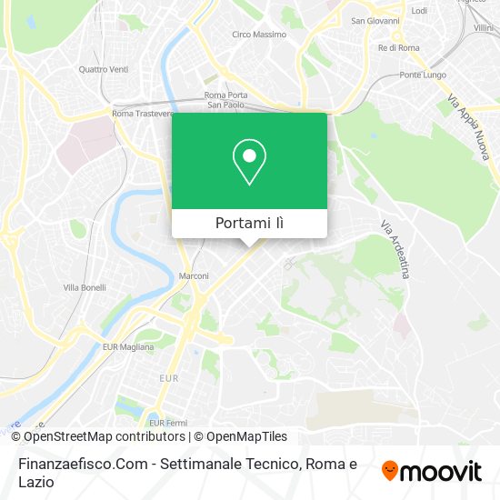 Mappa Finanzaefisco.Com - Settimanale Tecnico