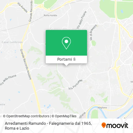 Mappa Arredamenti Ramundo - Falegnameria dal 1965