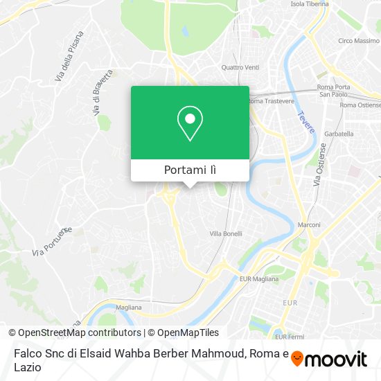 Mappa Falco Snc di Elsaid Wahba Berber Mahmoud