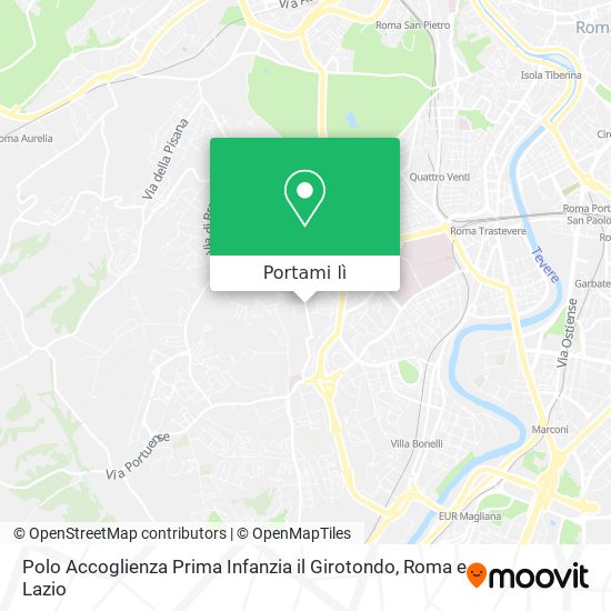 Mappa Polo Accoglienza Prima Infanzia il Girotondo