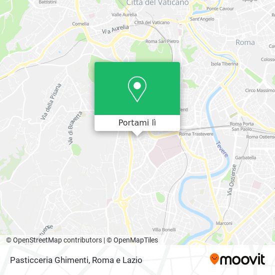 Mappa Pasticceria Ghimenti