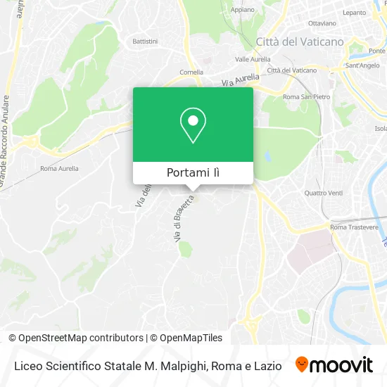 Mappa Liceo Scientifico Statale M. Malpighi