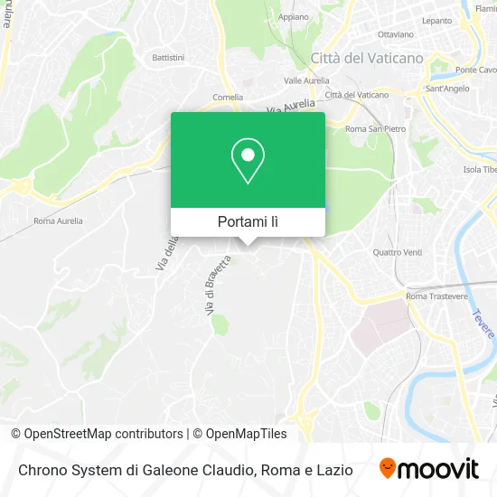 Mappa Chrono System di Galeone Claudio