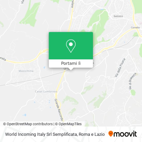 Mappa World Incoming Italy Srl Semplificata