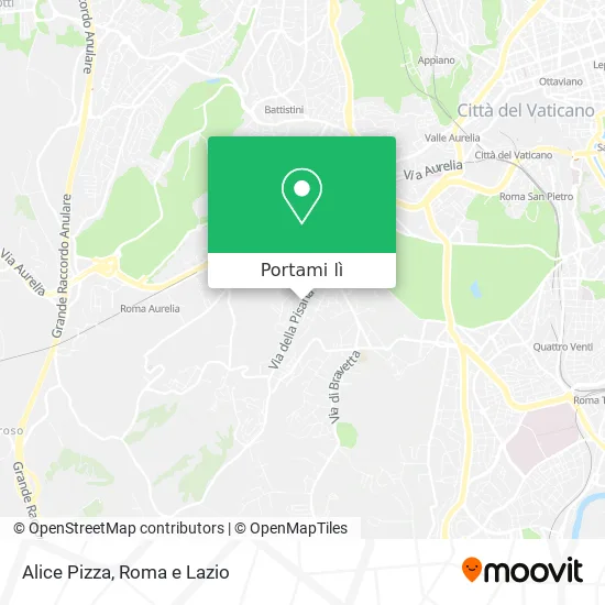 Mappa Alice Pizza