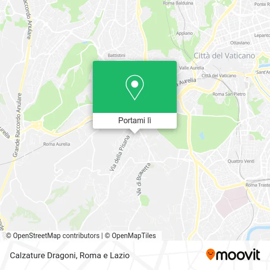 Mappa Calzature Dragoni