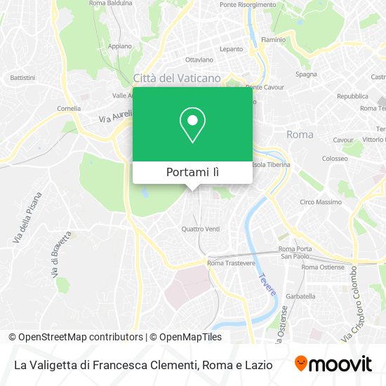 Mappa La Valigetta di Francesca Clementi