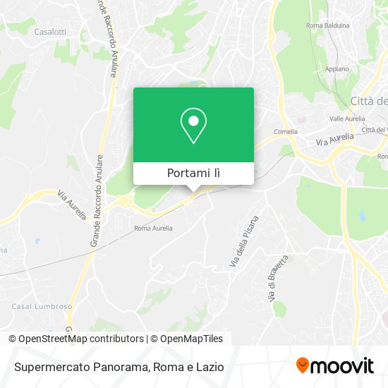 Mappa Supermercato Panorama