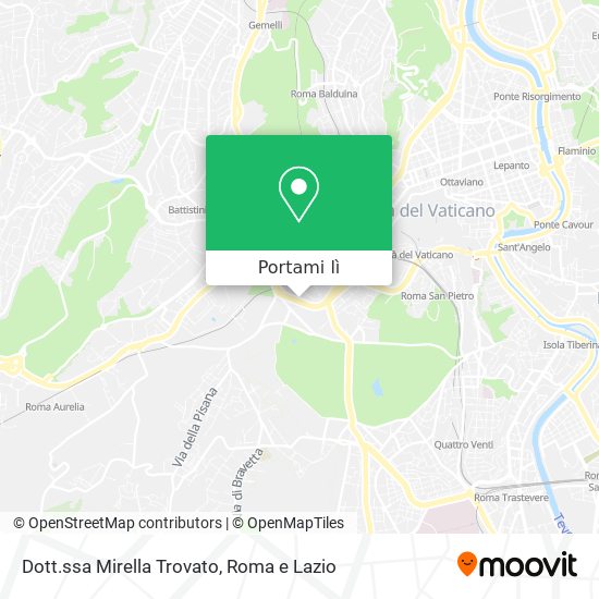 Mappa Dott.ssa Mirella Trovato