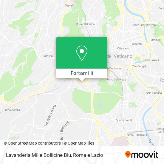 Mappa Lavanderia Mille Bollicine Blu