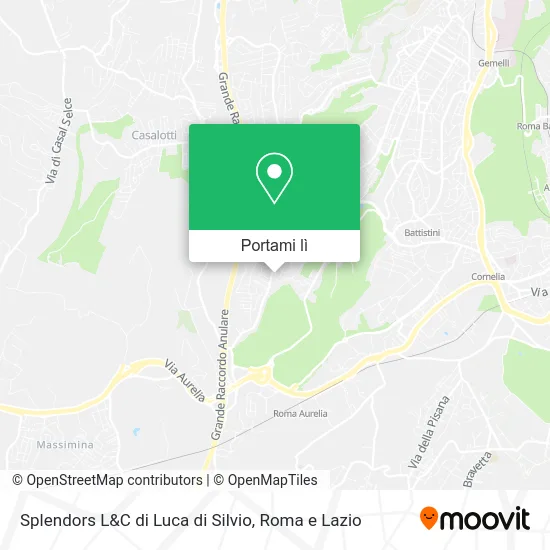 Mappa Splendors L&C di Luca di Silvio