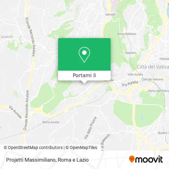 Mappa Projetti Massimiliano