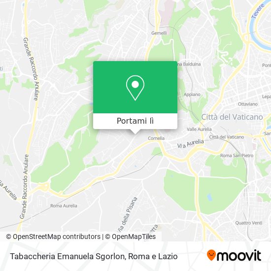 Mappa Tabaccheria Emanuela Sgorlon