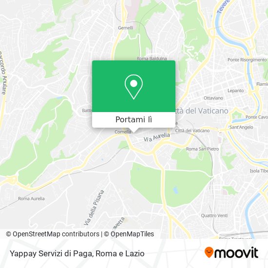 Mappa Yappay Servizi di Paga