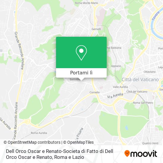 Mappa Dell Orco Oscar e Renato-Societa di Fatto di Dell Orco Oscar e Renato