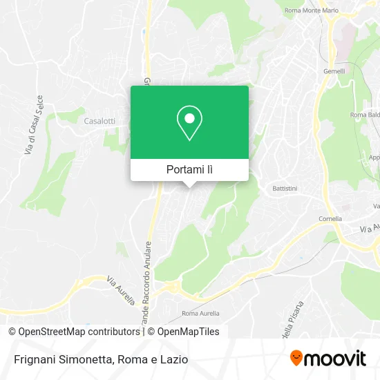 Mappa Frignani Simonetta