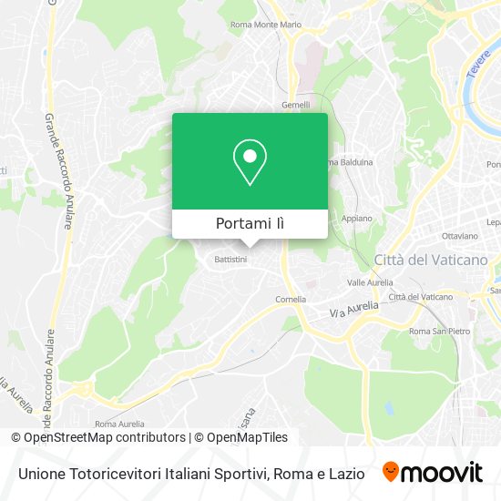 Mappa Unione Totoricevitori Italiani Sportivi
