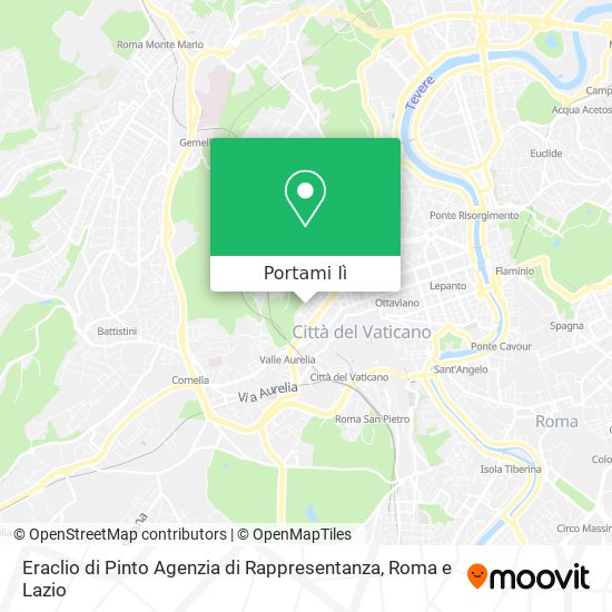 Mappa Eraclio di Pinto Agenzia di Rappresentanza