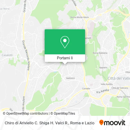 Mappa Chiro di Ariviello C. Shiga H. Valci R.