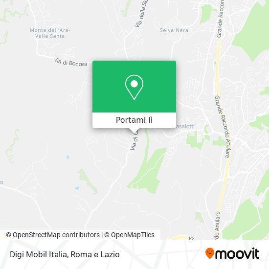 Mappa Digi Mobil Italia