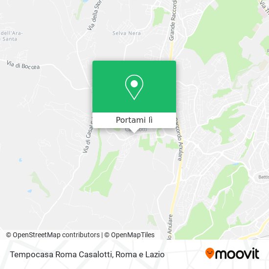 Mappa Tempocasa Roma Casalotti