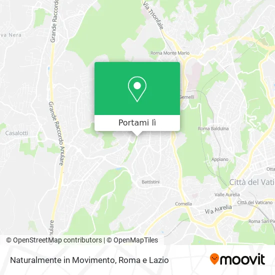 Mappa Naturalmente in Movimento