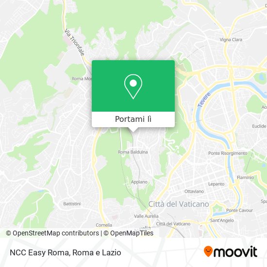 Mappa NCC Easy Roma