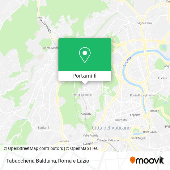 Mappa Tabaccheria Balduina