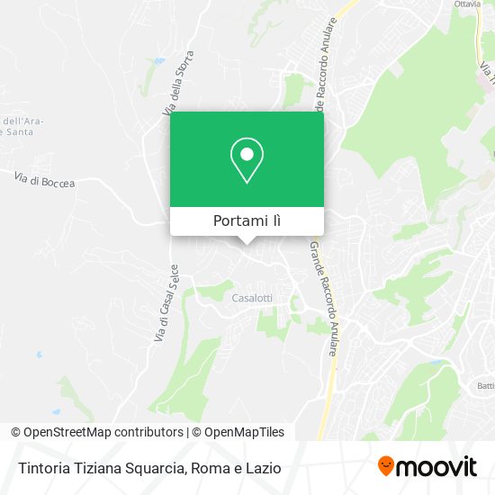 Mappa Tintoria Tiziana Squarcia