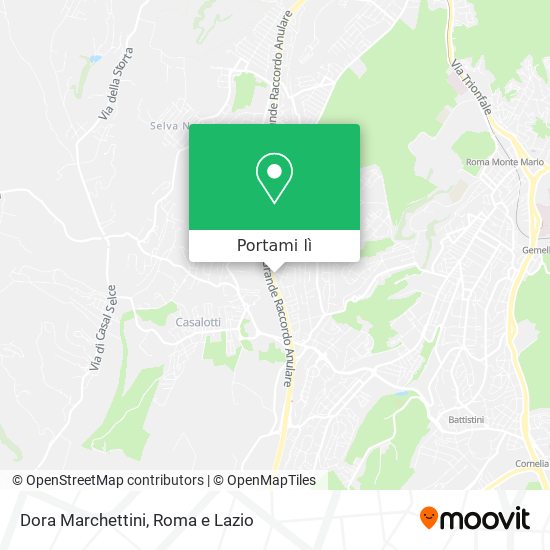 Mappa Dora Marchettini