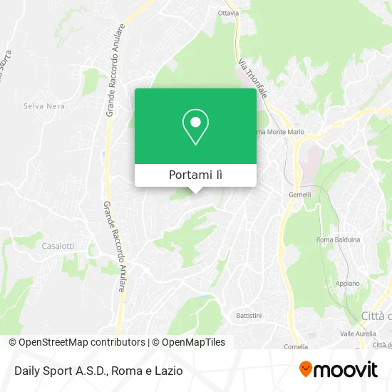 Mappa Daily Sport A.S.D.