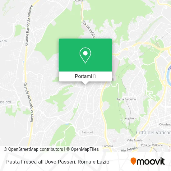 Mappa Pasta Fresca all'Uovo Passeri
