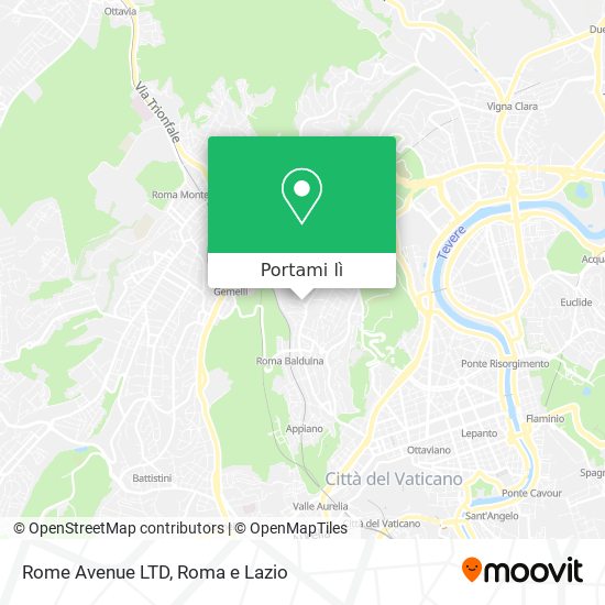 Mappa Rome Avenue LTD