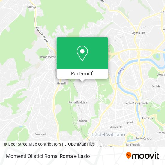 Mappa Momenti Olistici Roma