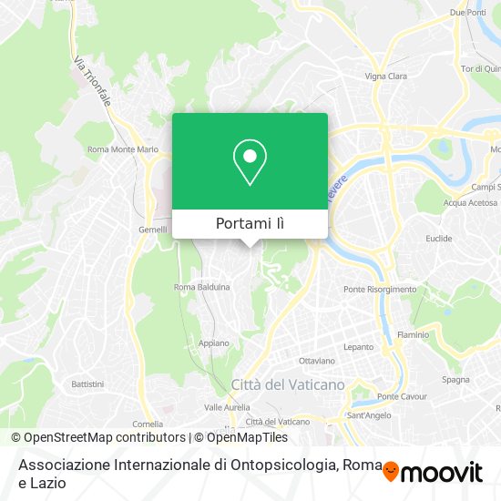 Mappa Associazione Internazionale di Ontopsicologia